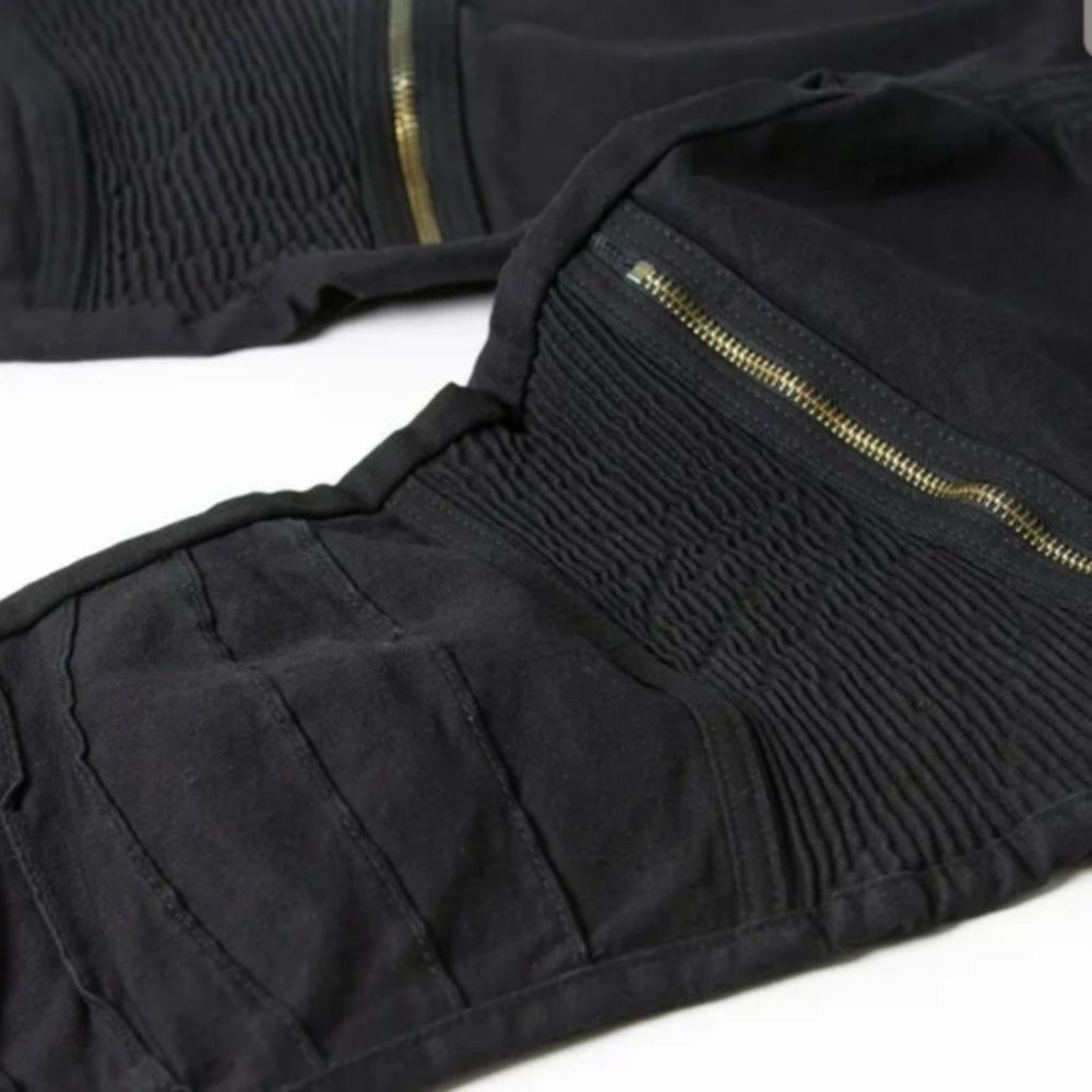 Refinery Republic Solid Black Straight Fit Jeans - image 3